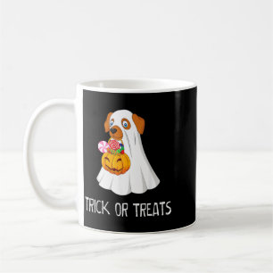 Mug Trick Or Treats Drôle Fantôme Chien Mignon Hallowe