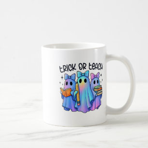 Mug Trick Ou Enseigner Pastel Galaxy Ghost Halloween S