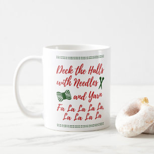Mug Tricot ・ Deck the Halls Yarn & Crafts Holiday