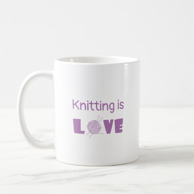 Mug Tricot est amour (Gauche)