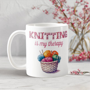 Mug Tricot est ma thérapie
