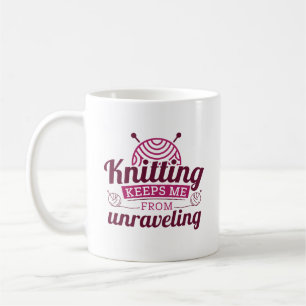 Mug Tricot M'Empêche De Me Démêler