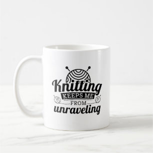 Mug Tricot M'Empêche De Me Démêler
