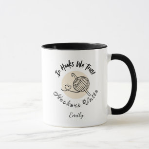 Mug Tricot sur Crochet Maman Personnalisé
