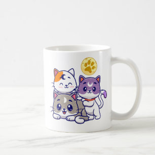 Mug Trio adorable - Trois chats mignons
