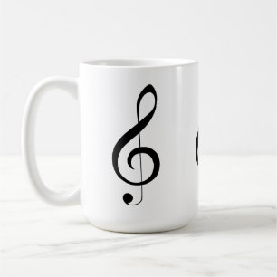 Mug Triple Clef Musical Note,