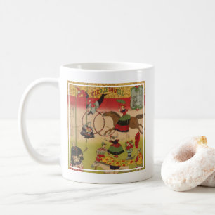 Mug Triptych Print Montre Le Cirque À Yasukuni Jinja