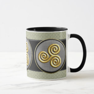 Mug Triskele d'or