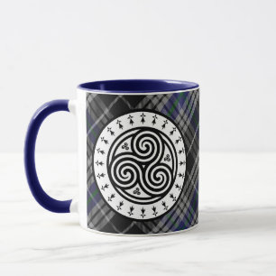 Mug Triskele & Tartan National Breizh