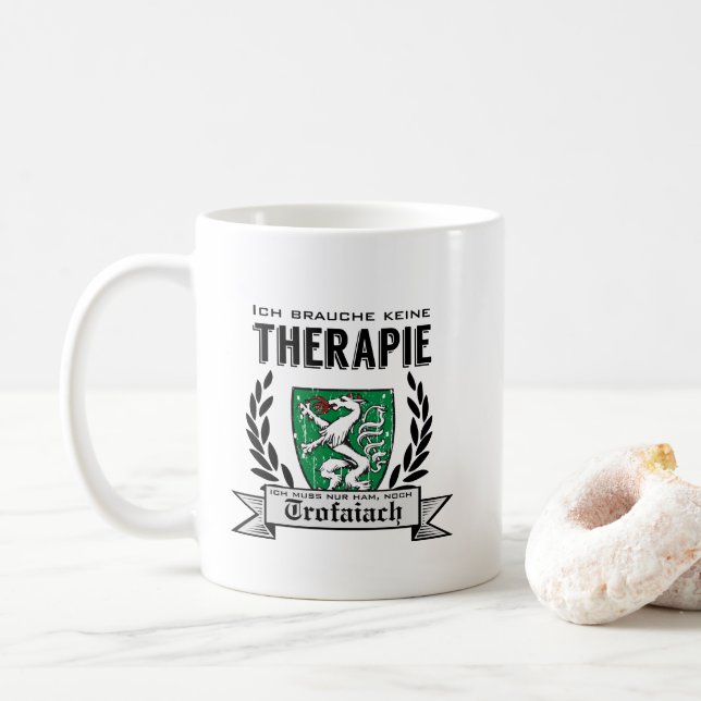 Mug Trofaiach, ma thérapie en Autriche (Avec donut)