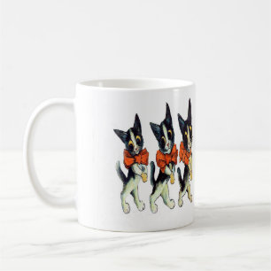 Mug Trois chats par Louis Wain - art vintage de chat