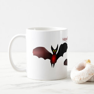 Mug Trois chauves-souris volantes Halloween