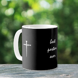 Mug Trois clous meilleur pasteur jamais chrétien