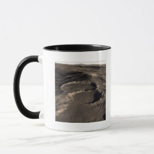 Mug Trois cratères dans la région orientale de Hellas,