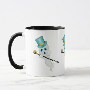 Mug Trois Fantômes Bleus Yeux Top Chapeaux Cannes crân