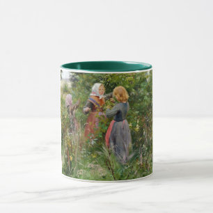 Mug Trois filles cueillent des Blackberry (par Brendek