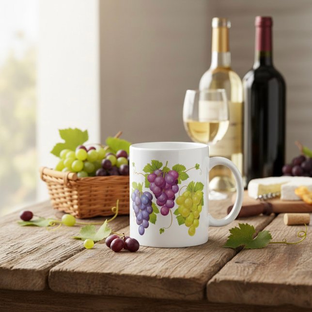 Mug Trois grappes de raisins (Créateur téléchargé)