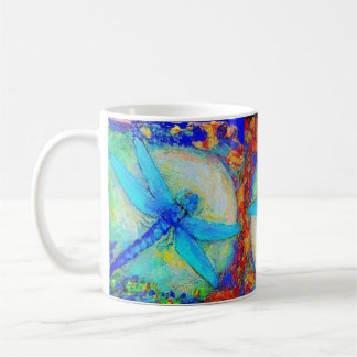 Mug Trois libellules bleues de "Zinger"