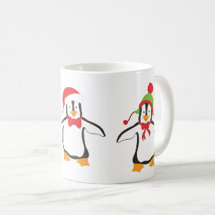 Mug Trois mignons pingouins dansants