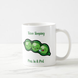 Mug Trois Pois Dormants Dans Un Morceau