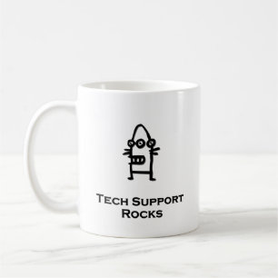 Mug Trois roches de support technique pour les robots