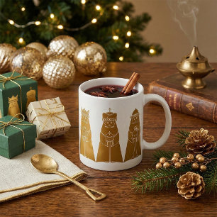 Mug Trois Sages Hommes Rois de la Nativité Moderne