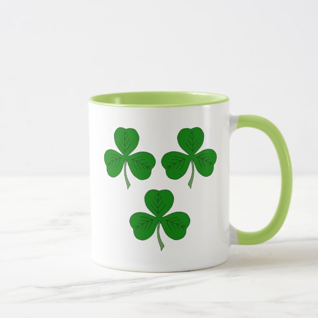 Mug Trois Shamrocks (Droite)