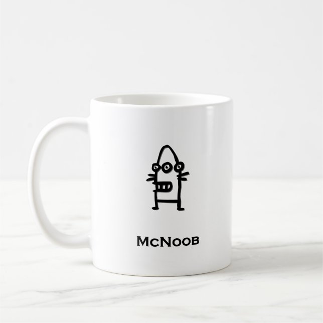 Mug Trois yeux Bot McNoob (Gauche)