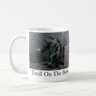 Mug Troll sur la cuvette