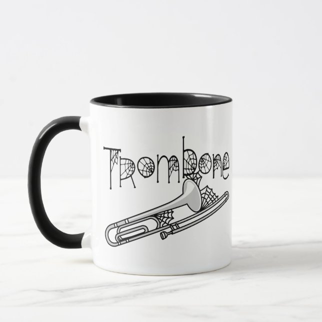 Mug Trombone Cobwebs (Gauche)