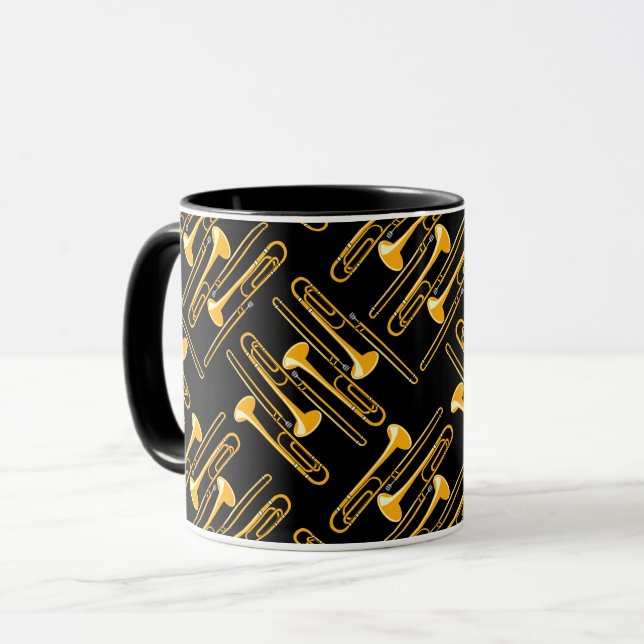 Mug Trombone Crosshatch (Devant gauche)