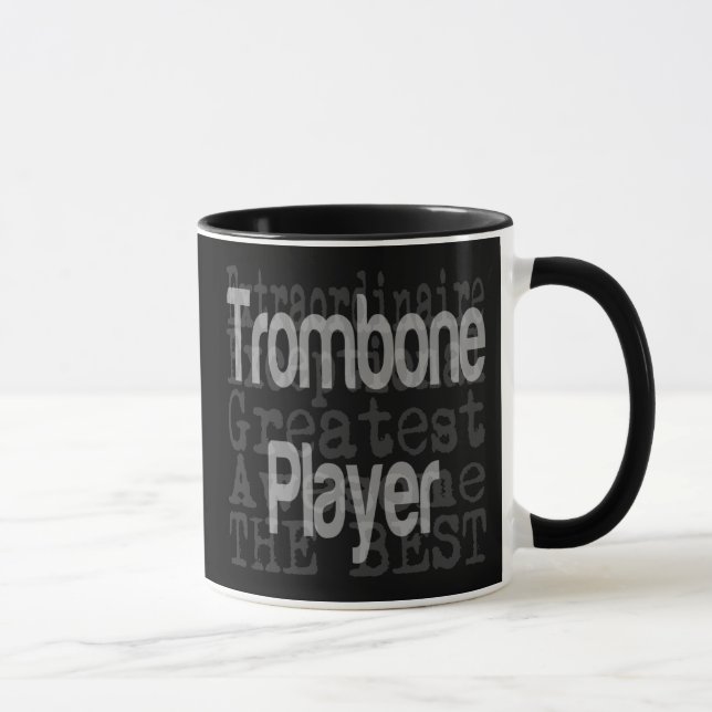 Mug Trombone Player Extraordinaire Musique (Droite)