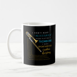 Mug Tromboniste Jazz Musicien Marching Band Trombone