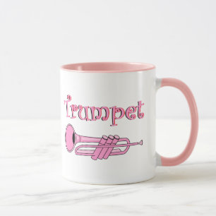 Mug Trompette rose