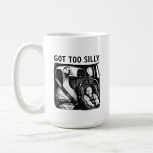 Mug Trop bête Canard Siège Auto Bébé Drôle G