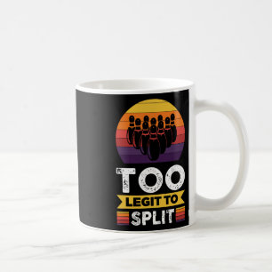 Mug Trop Léger Pour Fractionner Le Bowling Drôle