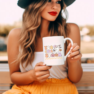 Mug Trop mignon pour Spook rétro Halloween super