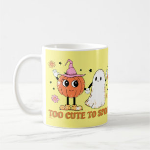Mug TROP MORT POUR PARLER drôle fantôme mignon hallowe