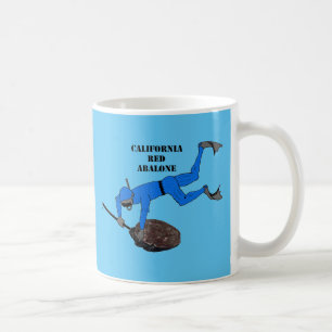Mug Trophée de Californie Freediving Abalone Diver URM