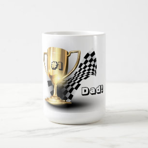 Mug Trophée d'or simple père Fête des pères