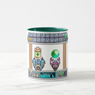 Mug Trophée hebdomadaire Batteries de synthèse et étoi
