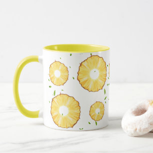 Mug TROPICAL ÉTÉ Aiguille FRUITS motif de tranche
