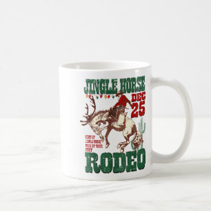 Mug Trotter Sonnette Cheval Père Noël Cowboy Western N