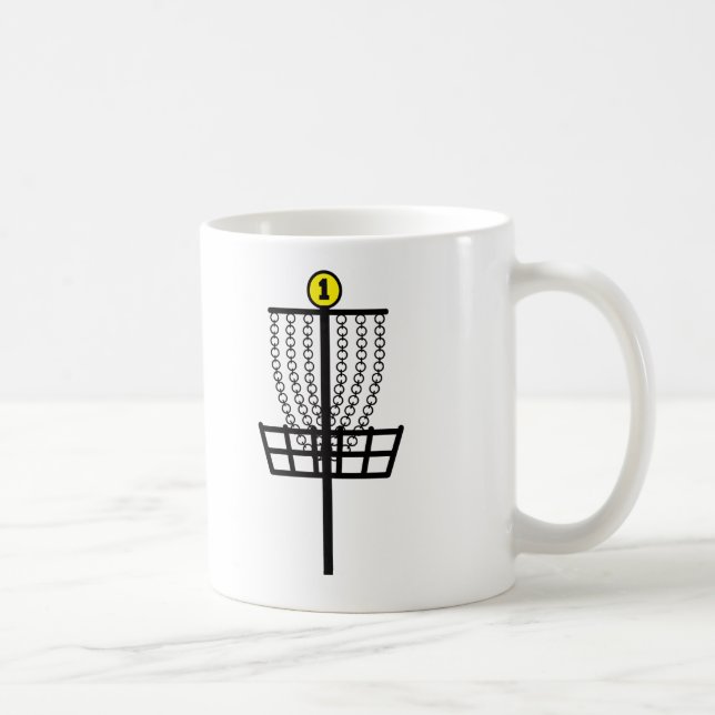 Mug Trou de golf de disque (Droite)