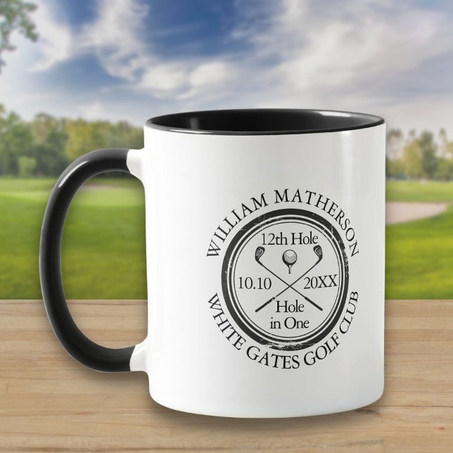 Mug Trou élégant en un golf personnalisé (Créateur téléchargé)