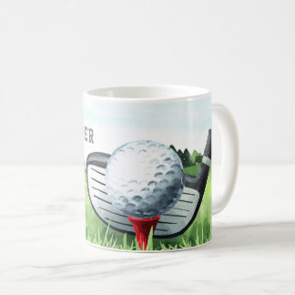 Mug Trou en un classique Golf personnalisé