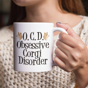 Mug Trouble de Corgi obsessionnel