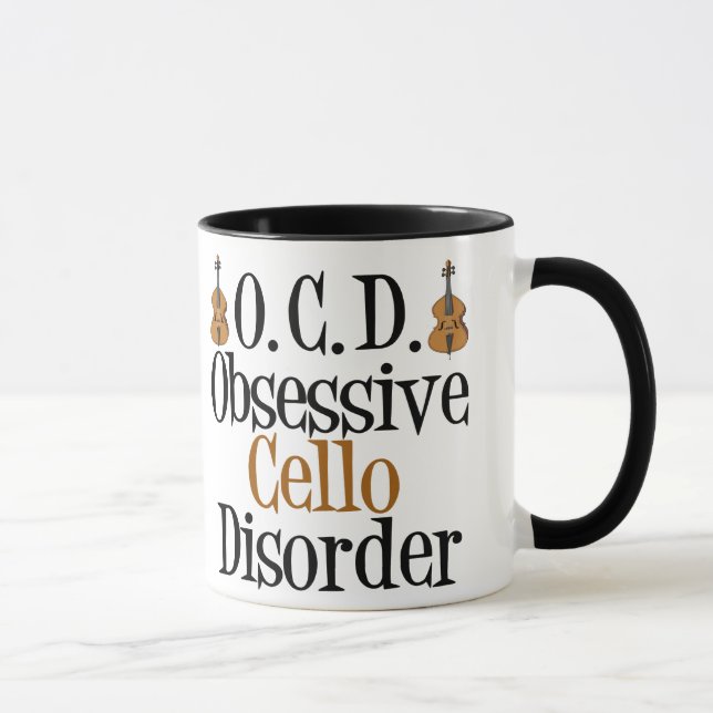 Mug Trouble du cello obsessionnel (Droite)