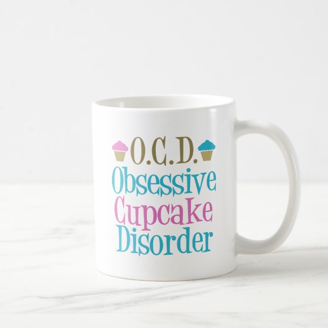 Mug Trouble du gâteau obsessionnel (Droite)