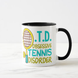 Mug Trouble obsessionnel du tennis
